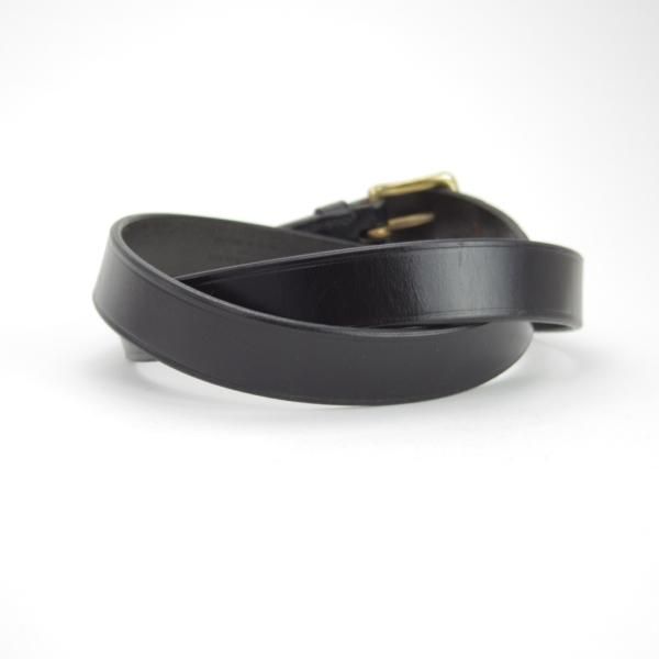 極上★(英)スウェインアドニー・ブリッグ 37インチ/95cm【ブライドルレザー★ベルト/黒/ビジネス】本革/メンズ/SWAINE ADENEY BRIGG★h591