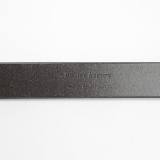 極上★(英)スウェインアドニー・ブリッグ 37インチ/95cm【ブライドルレザー★ベルト/黒/ビジネス】本革/メンズ/SWAINE ADENEY BRIGG★h591