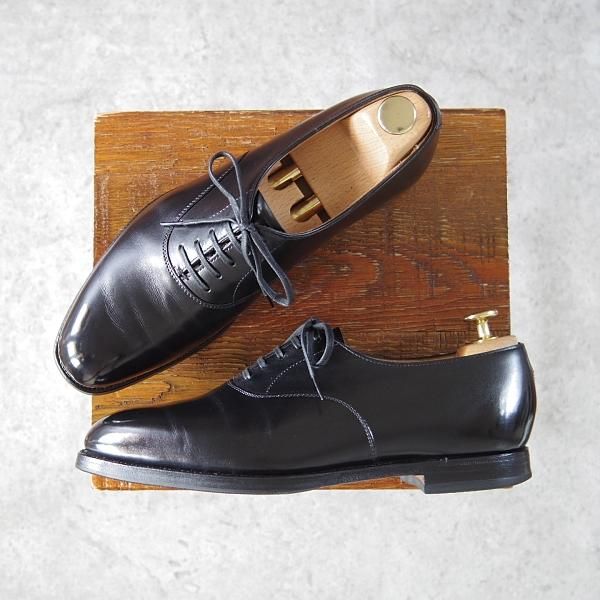 極上★クロケット&ジョーンズ 6D【貴重★(独)エドワードマイヤー別注/FULHAM】353ラスト/カーフ/黒/Eduard Meier/Crockett&Jones★h595
