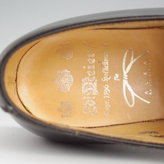 極上★クロケット&ジョーンズ 6D【貴重★(独)エドワードマイヤー別注/FULHAM】353ラスト/カーフ/黒/Eduard Meier/Crockett&Jones★h595