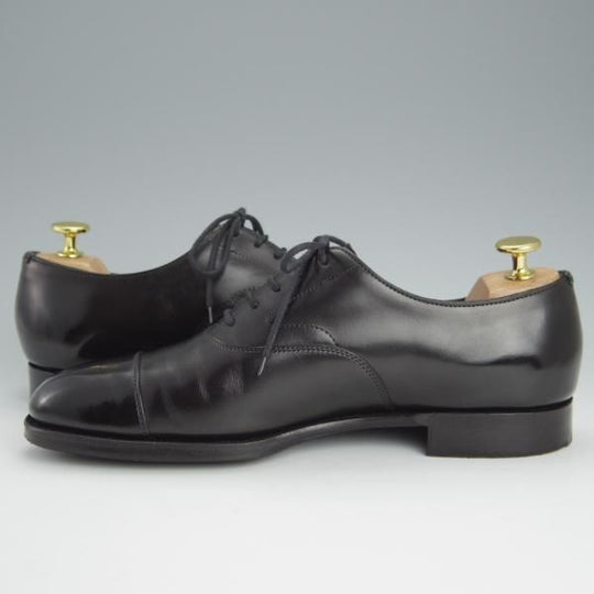 極上★エドワードグリーン UK6程度/6.5C【定価￥174,900-★チェルシー/CHELSEA/202ラスト】ストレートチップ/黒/EDWARD GREEN★h597