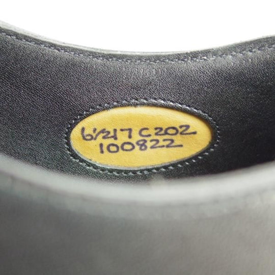 極上★エドワードグリーン UK6程度/6.5C【定価￥174,900-★チェルシー/CHELSEA/202ラスト】ストレートチップ/黒/EDWARD GREEN★h597