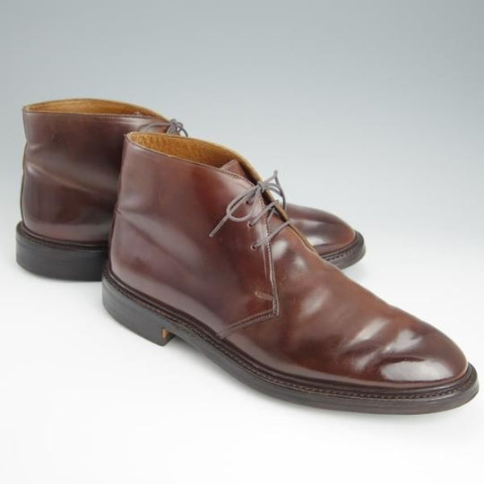 極上★クロケット&ジョーンズ UK10/US10.5D【貴重★コードバン/茶/ラルフローレン別注】ブーツ/Ralph Lauren/Crockett&Jones★h598