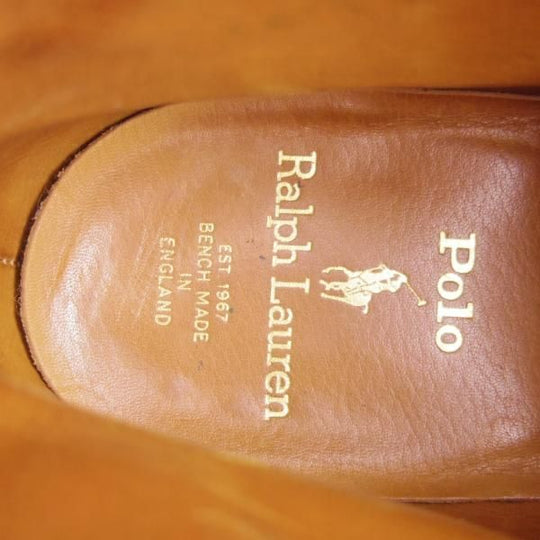 極上★クロケット&ジョーンズ UK10/US10.5D【貴重★コードバン/茶/ラルフローレン別注】ブーツ/Ralph Lauren/Crockett&Jones★h598