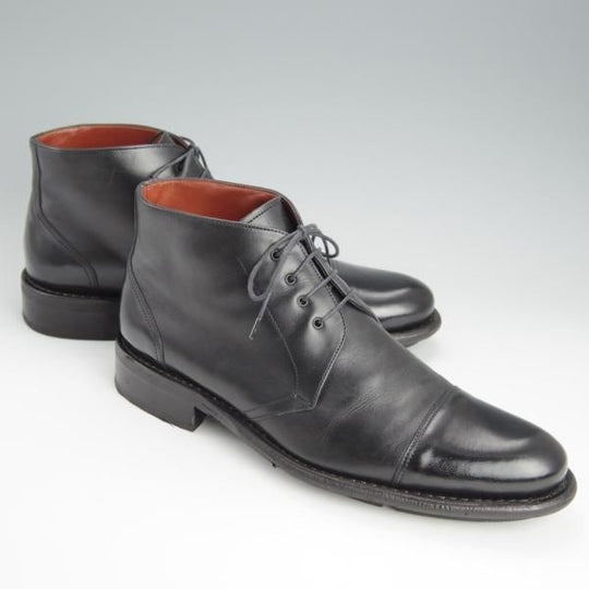 美品★パラブーツ SIZE 7.5【定価￥68,200-★LORSEN/チャッカブーツ】アクティブソール/カーフ/黒/メンズ/Paraboot★h600