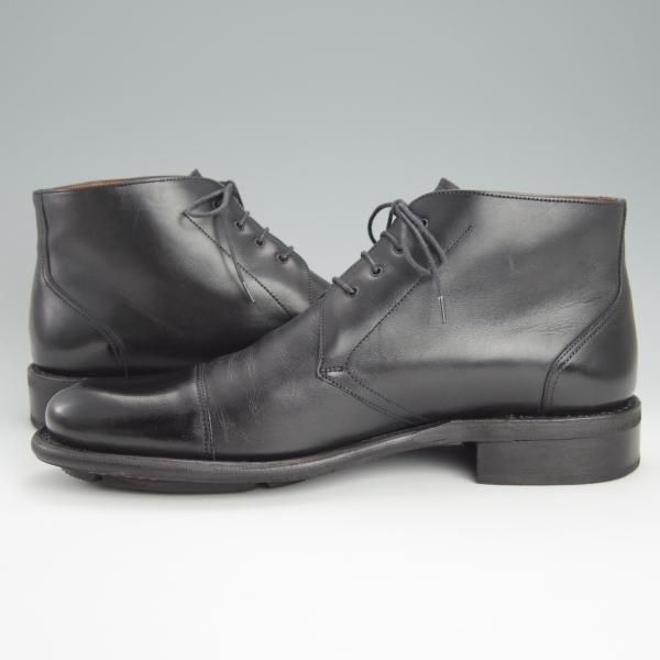 美品★パラブーツ SIZE 7.5【定価￥68,200-★LORSEN/チャッカブーツ】アクティブソール/カーフ/黒/メンズ/Paraboot★h600