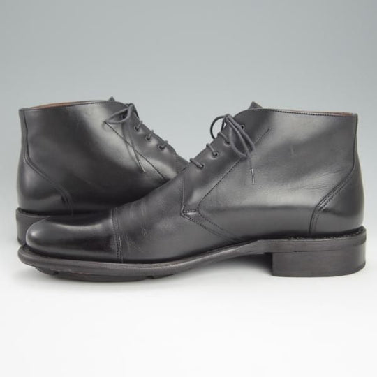 美品★パラブーツ SIZE 7.5【定価￥68,200-★LORSEN/チャッカブーツ】アクティブソール/カーフ/黒/メンズ/Paraboot★h600