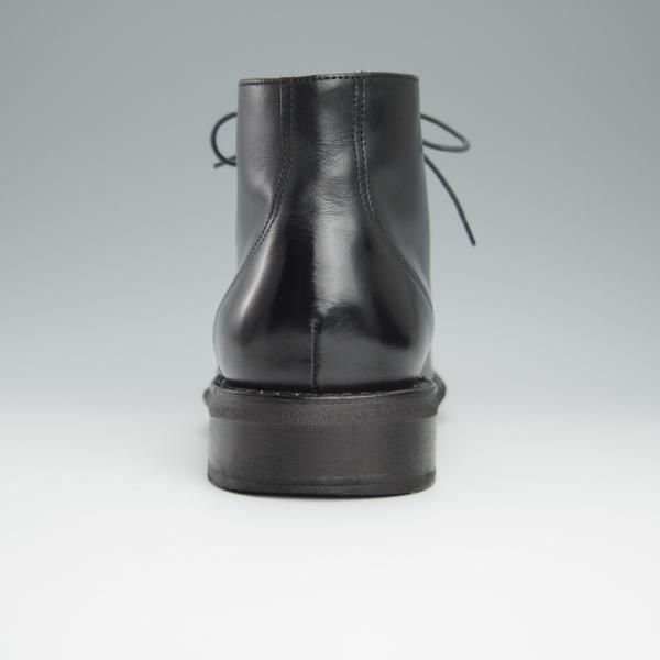 美品★パラブーツ SIZE 7.5【定価￥68,200-★LORSEN/チャッカブーツ】アクティブソール/カーフ/黒/メンズ/Paraboot★h600