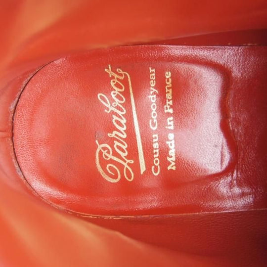 美品★パラブーツ SIZE 7.5【定価￥68,200-★LORSEN/チャッカブーツ】アクティブソール/カーフ/黒/メンズ/Paraboot★h600