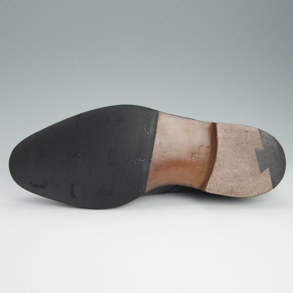 極上★ジョンロブ 8.5EE【貴重★8695ラスト/(水牛革)バッファローレザー】RUSSEL/ラッセル/パンチドキャップトゥ/黒/JOHN LOBB★h601