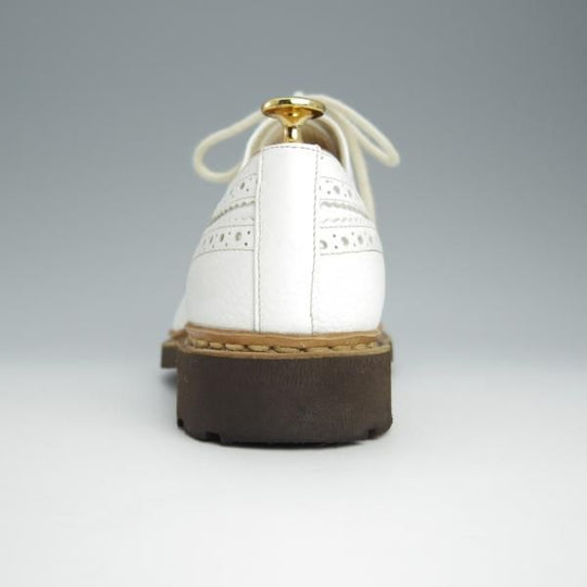 ★パラブーツ SIZE 7.5【貴重★ユナイテッドアローズ別注/Sevrier】ロングウイング/TEXソール/シボ革/白/UNITED ARROWS/Paraboot★h604