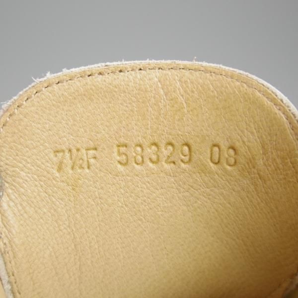 ★パラブーツ SIZE 7.5【貴重★ユナイテッドアローズ別注/Sevrier】ロングウイング/TEXソール/シボ革/白/UNITED ARROWS/Paraboot★h604