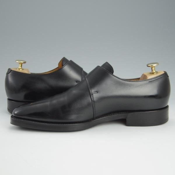 ★ジョンロブ 7.5EE【★モンクストラップ/NEWLAND/8000ラスト】カーフ/黒/メンズ/JOHN LOBB★h607