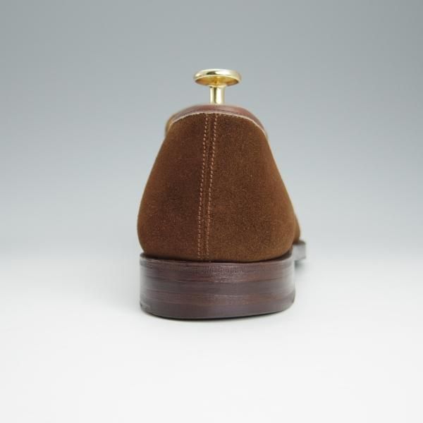 極上★(英)ニュー&リングウッド SIZE 9【貴重★QA08/ローファー】スリッポン/スエード/茶/メンズ/リーガル/REGAL/New&Lingwood★h608