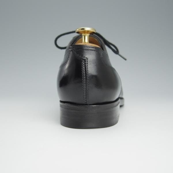 極上★ジョンロブ 6E【★WREN/7000ラスト】ダービーシューズ/セミブローグ/カーフ/黒/メンズ/JOHN LOBB★h609