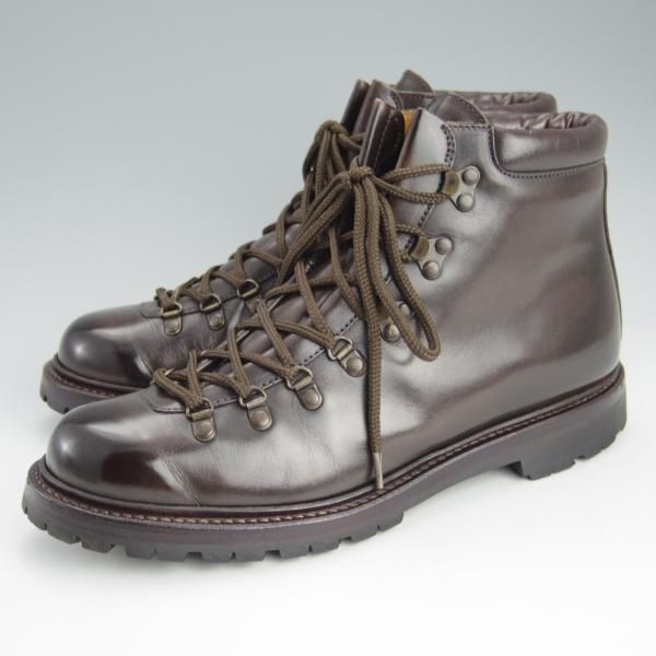 ★三陽山長 SIZE 7【定価￥93,500-★マウンテンブーツ/剱/R2525ラスト】カーフ/濃茶/メンズ/Tsurugi/Sanyo Yamacho★h612