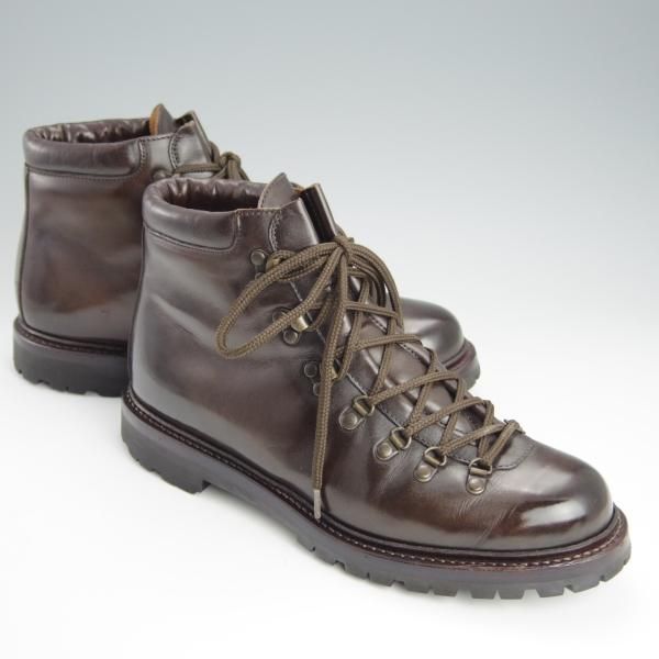 ★三陽山長 SIZE 7【定価￥93,500-★マウンテンブーツ/剱/R2525ラスト】カーフ/濃茶/メンズ/Tsurugi/Sanyo Yamacho★h612