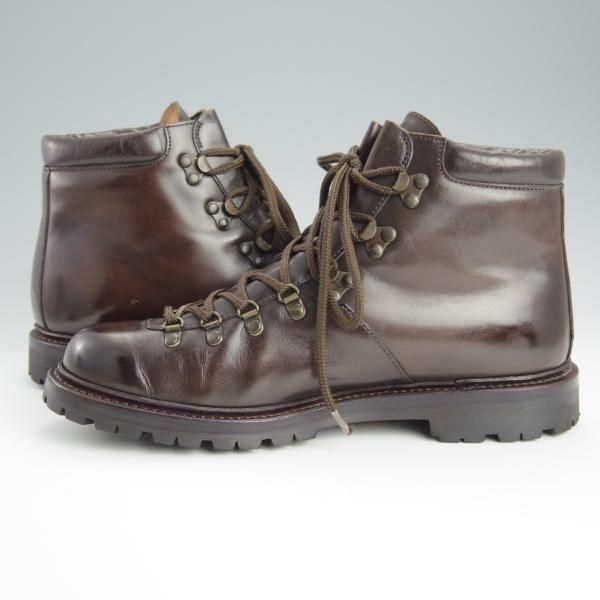 ★三陽山長 SIZE 7【定価￥93,500-★マウンテンブーツ/剱/R2525ラスト】カーフ/濃茶/メンズ/Tsurugi/Sanyo Yamacho★h612