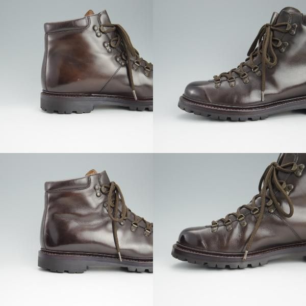 ★三陽山長 SIZE 7【定価￥93,500-★マウンテンブーツ/剱/R2525ラスト】カーフ/濃茶/メンズ/Tsurugi/Sanyo Yamacho★h612