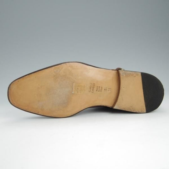 極美品★(伊)タニノクリスチー SIZE 6【定価￥210,000-★ブラックラピド製法/ジョッパーブーツ】FLASOTTO/茶/TANINO CRISCI★h613