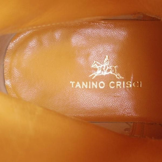 極美品★(伊)タニノクリスチー SIZE 6【定価￥210,000-★ブラックラピド製法/ジョッパーブーツ】FLASOTTO/茶/TANINO CRISCI★h613