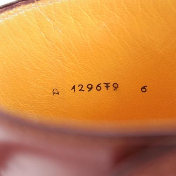 極美品★(伊)タニノクリスチー SIZE 6【定価￥210,000-★ブラックラピド製法/ジョッパーブーツ】FLASOTTO/茶/TANINO CRISCI★h613