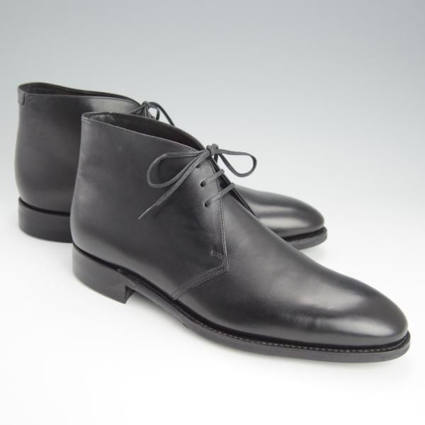 未使用★ユニオンインペリアル SIZE 7【定価￥47,300-★ダイナイトソール仕様/チャッカブーツ/U1120】黒/メンズ/Union Imperial★h620