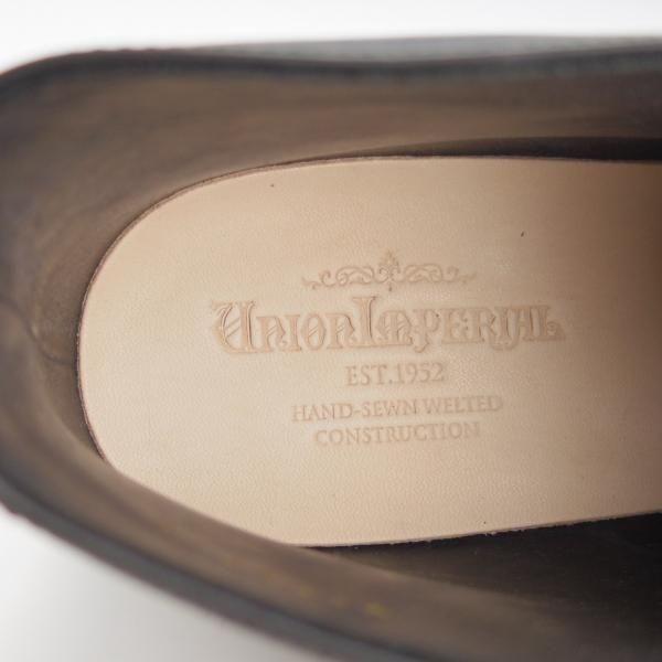 未使用★ユニオンインペリアル SIZE 7【定価￥47,300-★ダイナイトソール仕様/チャッカブーツ/U1120】黒/メンズ/Union Imperial★h620