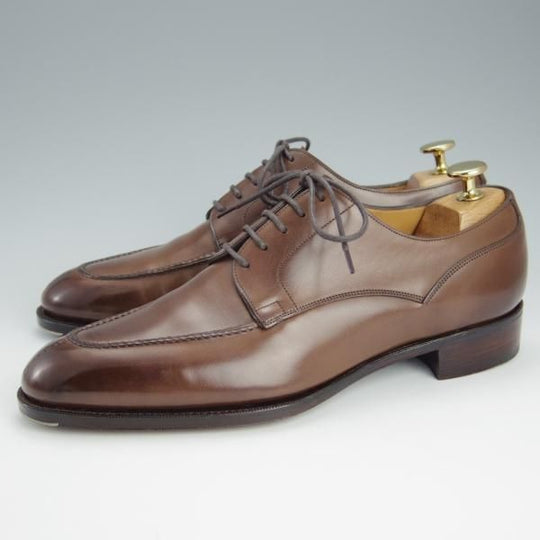 極美品★(英)ガジアーノ&ガーリング 6.5E【定価￥250,800-★EG/ドーバー似寄モデル】ISHAM/GG06ラスト/Uチップ/茶/GAZIANO&GIRLING★h621