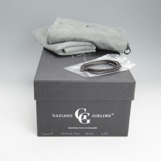 極美品★(英)ガジアーノ&ガーリング 6.5E【定価￥250,800-★EG/ドーバー似寄モデル】ISHAM/GG06ラスト/Uチップ/茶/GAZIANO&GIRLING★h621