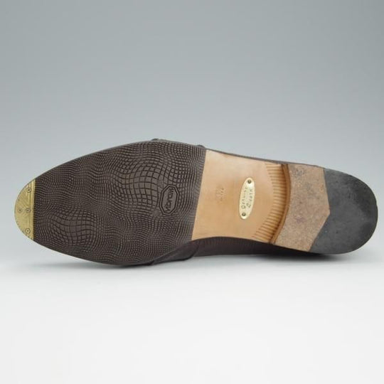 極上★リーガル SIZE 24.5【貴重★リザード革/INTERNATIONAL COLLECTION】コインローファー/690CB/フルストラップ/濃茶/REGAL★h622