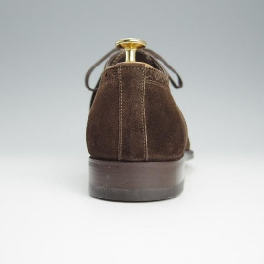 未使用★(伊)サントーニ SIZE 5.5【上級★グッドイヤーウェルテッド製法/BEAMS F別注】8532/スエード/濃茶/メンズ/BEAMS/Santoni★h624