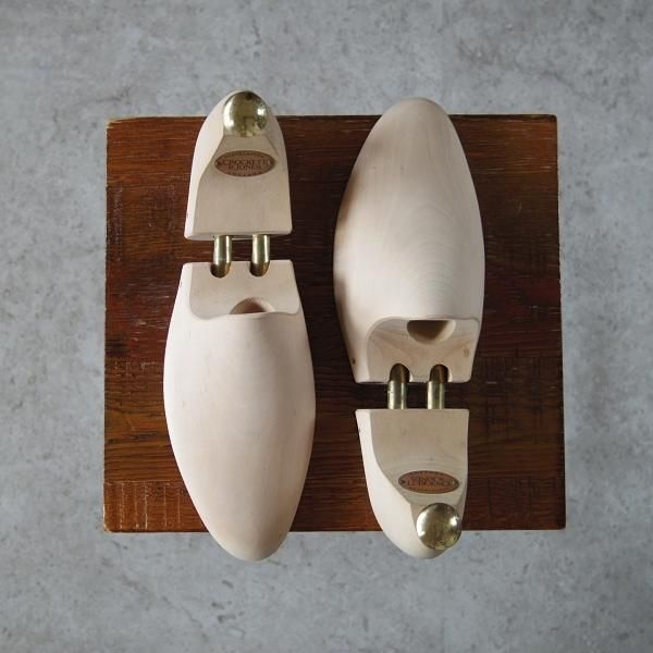 極上★クロケット&ジョーンズ SIZE 6【定価￥15,400-★純正シューツリー】木製シューキーパー/メンズ/Crockett&Jones★h632