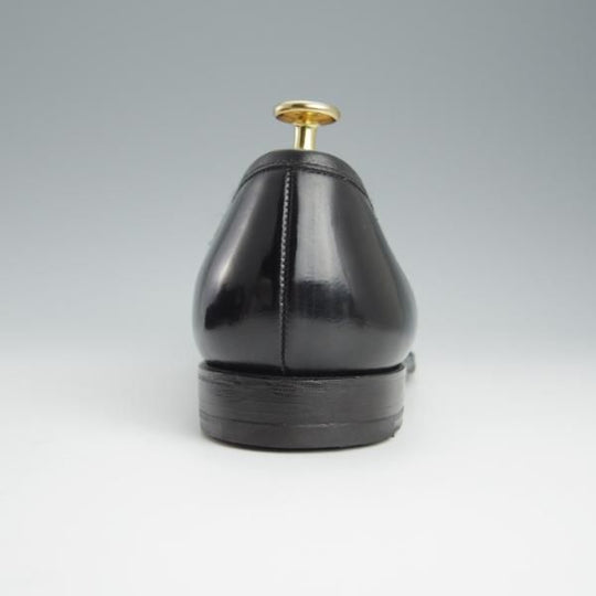 ★クロケット&ジョーンズ 8E【定価￥123,200-★コードバン仕様/HARVARD】314ラスト/コインローファー/黒/メンズ/Crockett&Jones★h636