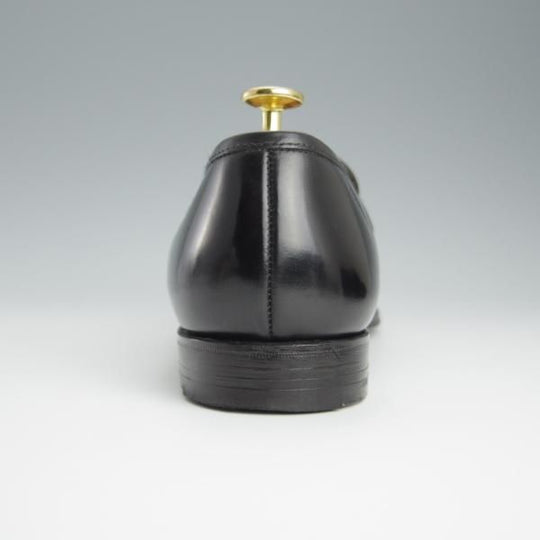 ★クロケット&ジョーンズ 8E【定価￥123,200-★コードバン仕様/HARVARD】314ラスト/コインローファー/黒/メンズ/Crockett&Jones★h636