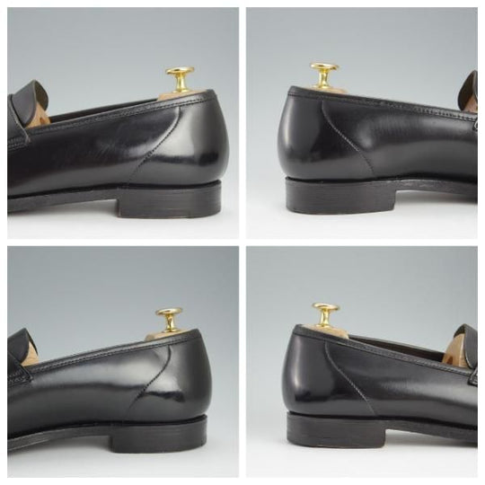 ★クロケット&ジョーンズ 8E【定価￥123,200-★コードバン仕様/HARVARD】314ラスト/コインローファー/黒/メンズ/Crockett&Jones★h636