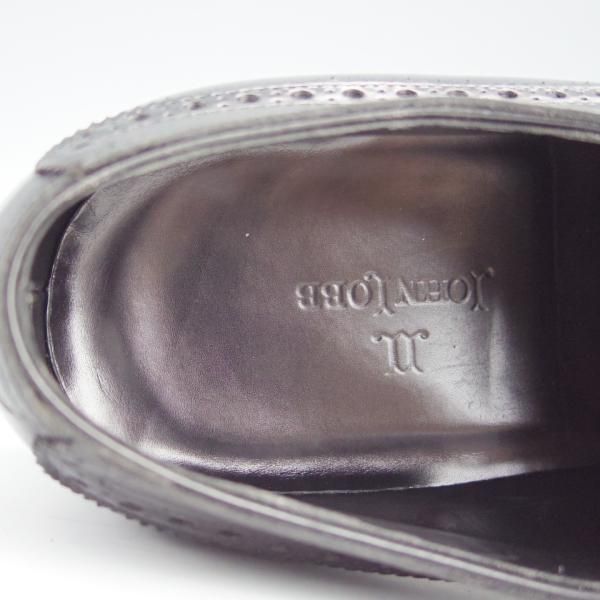 極上★ジョンロブ 6E【定価20万円以上★プレステージライン/WESTMINSTER】7000ラスト/フルブローグ/黒/メンズ/JOHN LOBB★h638