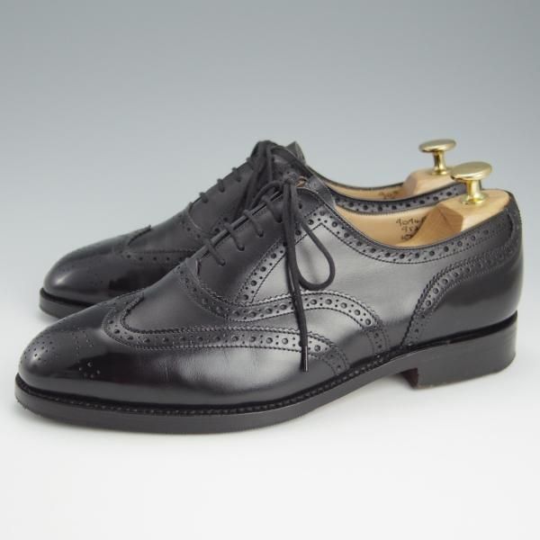 極上★トリッカーズ SIZE 6【現行定価9.3万円程度★EPSOM/フルブローグ】エプソン/9524/カーフ/黒/メンズ/Tricker's★h640