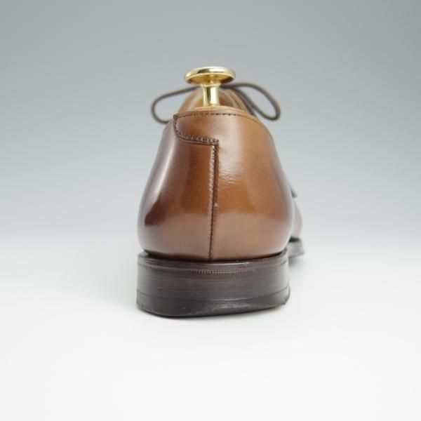 極上★クロケット&ジョーンズ 6E【定価￥93,500-★ALEX/アレックス/348ラスト】ホールカット/カーフ/濃茶/メンズ/Crockett&Jones★h642