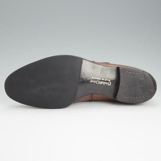 極上★クロケット&ジョーンズ 6E【日本未入荷★140周年記念モデル/専用シューツリー付】TURNER/デミブーツ/茶/Crockett&Jones★h643