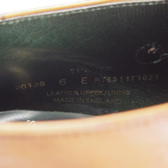 極上★クロケット&ジョーンズ 6E【日本未入荷★140周年記念モデル/専用シューツリー付】TURNER/デミブーツ/茶/Crockett&Jones★h643