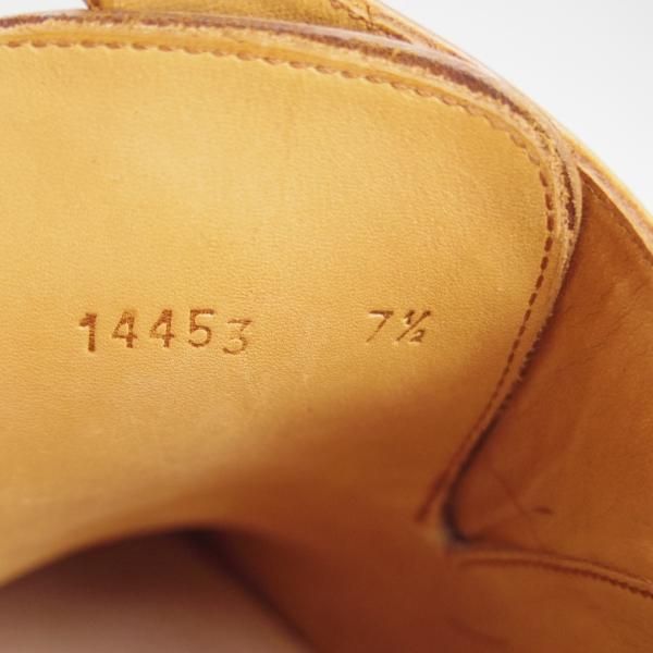 未使用★(スペイン製)YANKO/ヤンコ SIZE 7.5【定価￥46,200-★ダブルモンク/14453】カーフ/茶/メンズ★h646