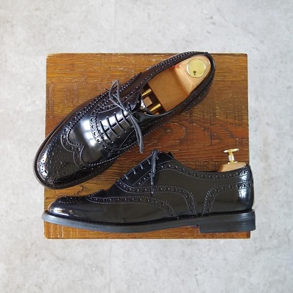 ★チャーチ(レディース) SIZE 36【定価￥155,100-★バーウッド/BURWOOD WG】ポリッシュドバインダーカーフ/黒/Church's★h647