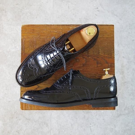 ★チャーチ(レディース) SIZE 36【定価￥155,100-★バーウッド/BURWOOD WG】ポリッシュドバインダーカーフ/黒/Church's★h647