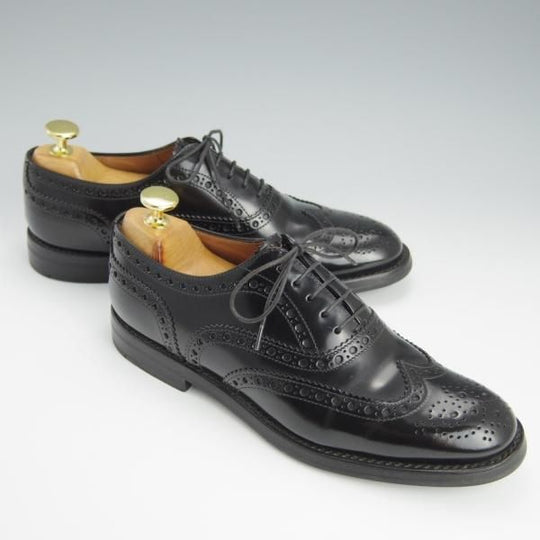 ★チャーチ(レディース) SIZE 36【定価￥155,100-★バーウッド/BURWOOD WG】ポリッシュドバインダーカーフ/黒/Church's★h647