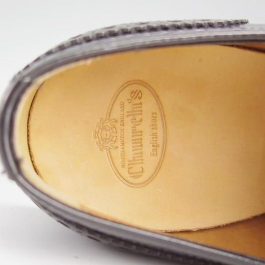 ★チャーチ(レディース) SIZE 36【定価￥155,100-★バーウッド/BURWOOD WG】ポリッシュドバインダーカーフ/黒/Church's★h647