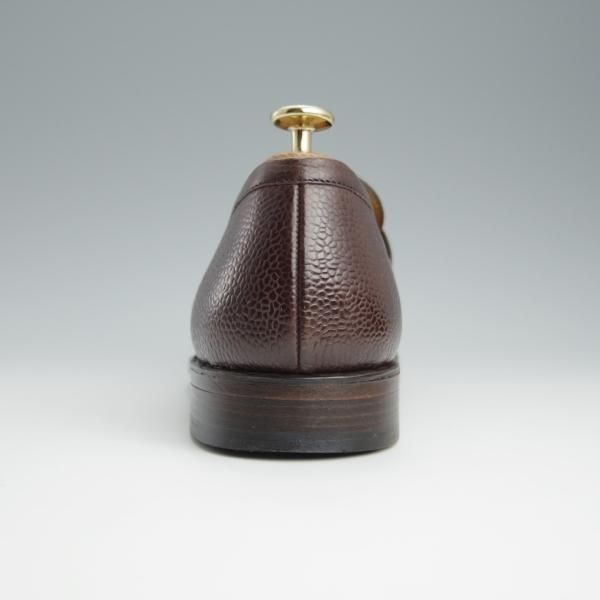 ほぼ試着程度★パラブーツ SIZE 8【現行定価￥77,000-★アドニス/ADONIS】コインローファー/グレインレザー/濃茶/Paraboot★h650