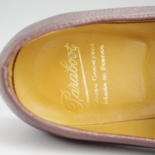 ほぼ試着程度★パラブーツ SIZE 8【現行定価￥77,000-★アドニス/ADONIS】コインローファー/グレインレザー/濃茶/Paraboot★h650