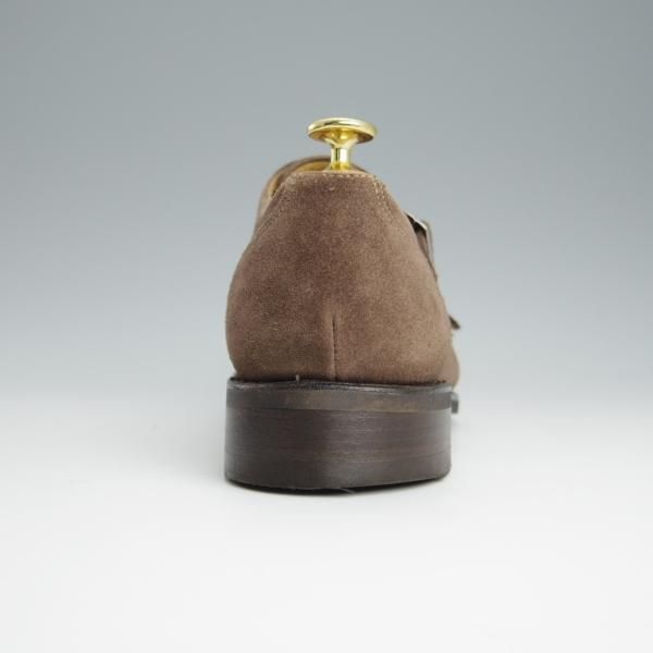 極美品★パラブーツ SIZE 8.5【モデル定価￥83,600-★VIVALDI/ダブルモンク】アクティブソール/スエード/茶/メンズ/Paraboot★h653