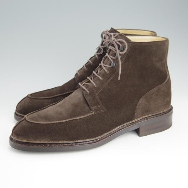 極美品★パラブーツ SIZE 7【定価￥62,700-★SERIGNAN/ビームスF別注】レースアップブーツ/スエード/濃茶/BEAMS F/Paraboot★h654